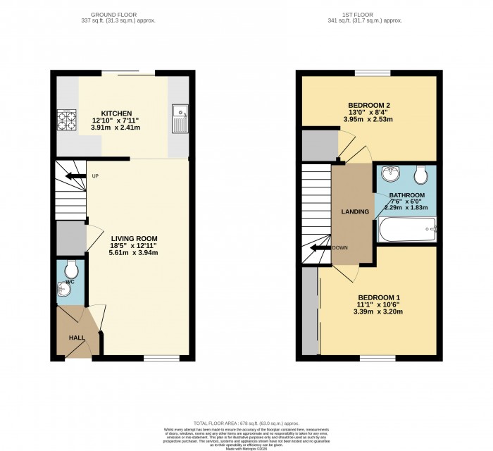 Floorplan for Harvey Park, Welton