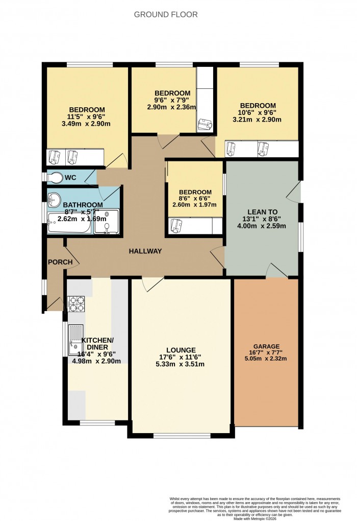 Floorplan for Middleton Road, Scunthorpe