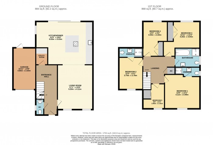 Floorplan for Church Farm Road, South Kelsey