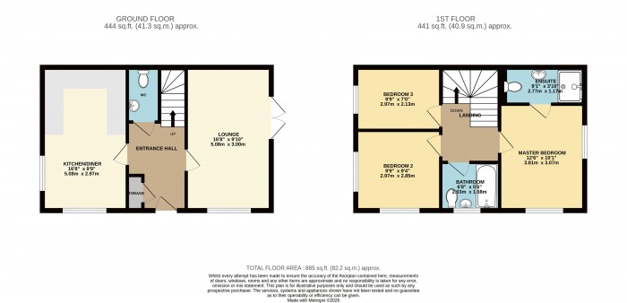 Floorplan for Kirk Road, Branston, Lincoln