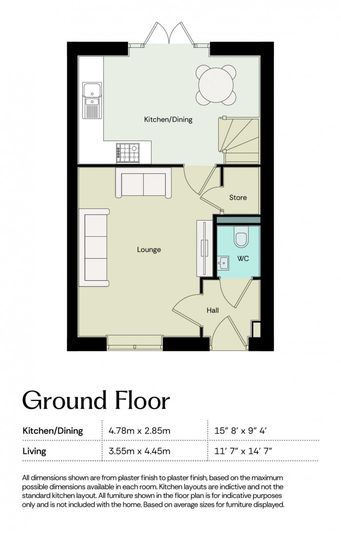 Floorplan for Plot 176 – The Cropton, Prebend Lane, Welton