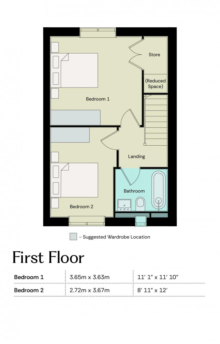 Floorplan for Plot 176 – The Cropton, Prebend Lane, Welton