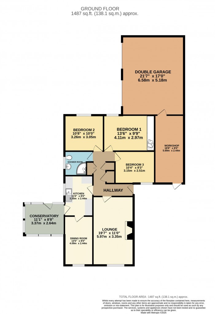 Floorplan for Nursery Close, Saxilby, Lincoln