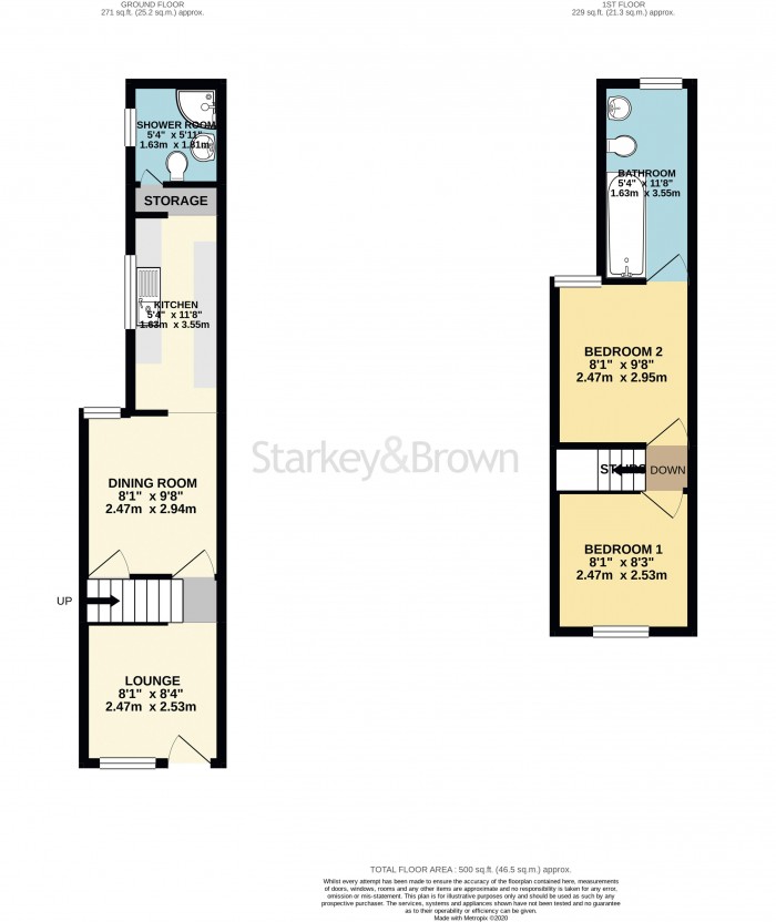 Floorplan for Victoria Road, Ashby
