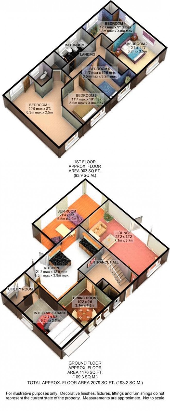 Floorplan for Park Close, Sudbrooke, Lincoln