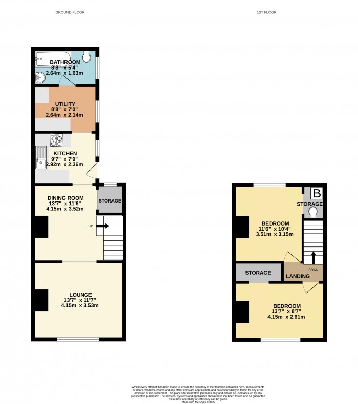 Floorplan for Appleby Lane, Broughton