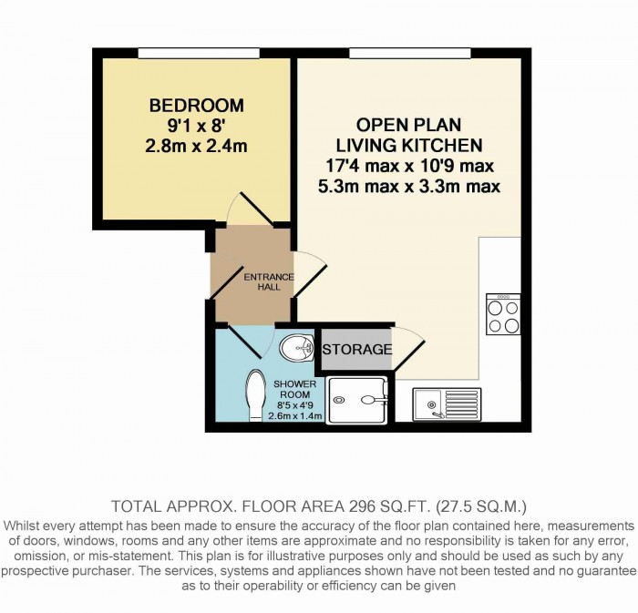 Floorplan for Steep Hill, Lincoln