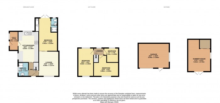 Floorplan for Legard Avenue, Ashby