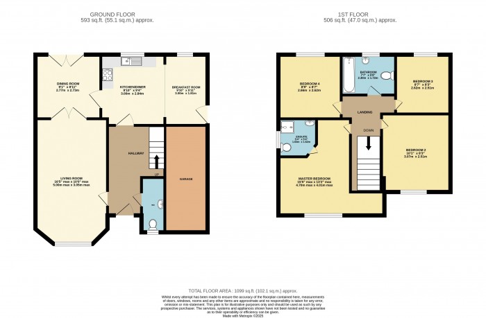 Floorplan for Baldwin Avenue, Bottesford, Scunthorpe
