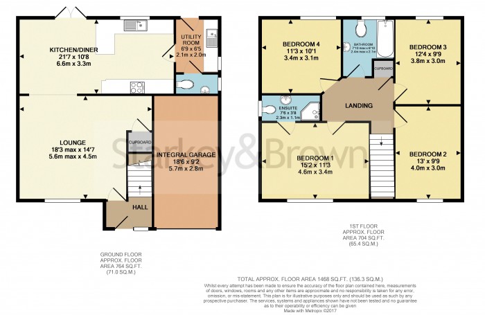 Floorplan for Plot 11, Humber View, Barton-Upon-Humber
