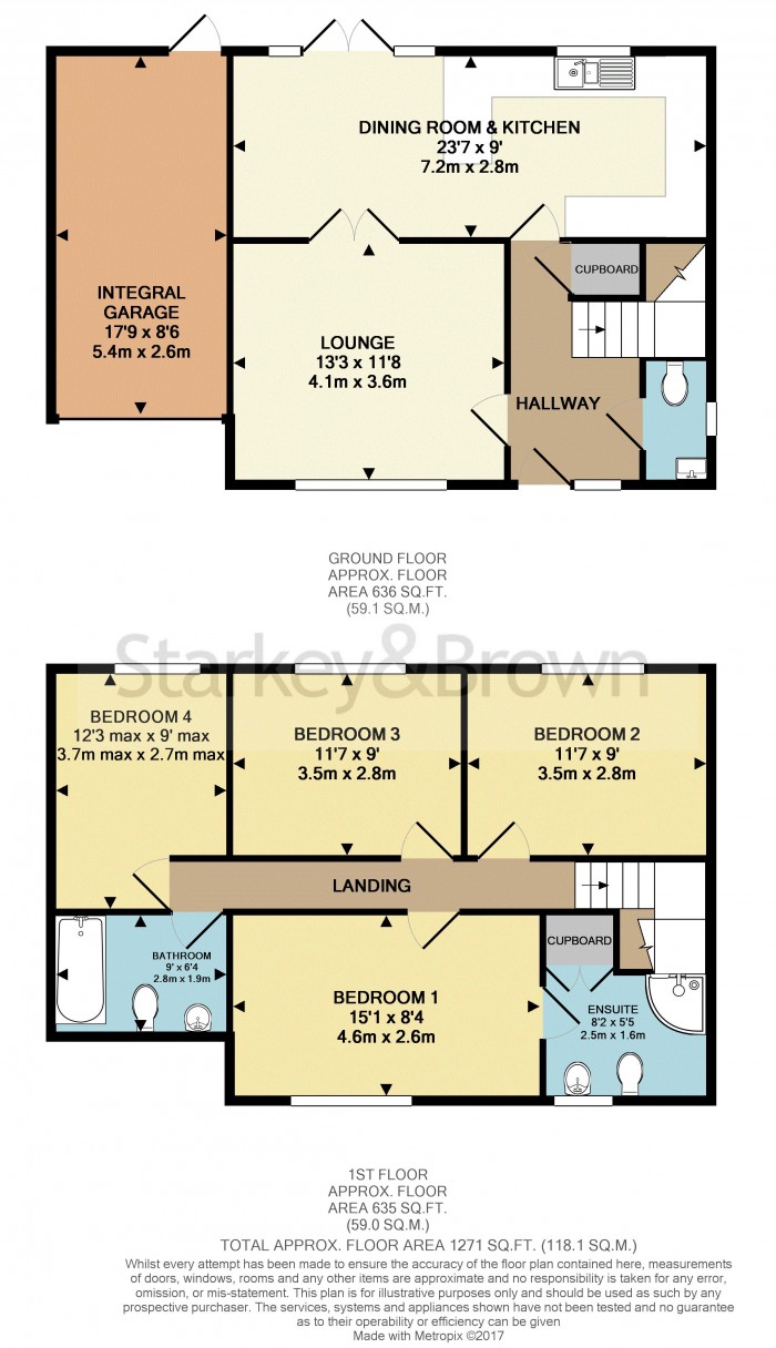 Floorplan for Plot 13, Humber View, Barton-Upon-Humber