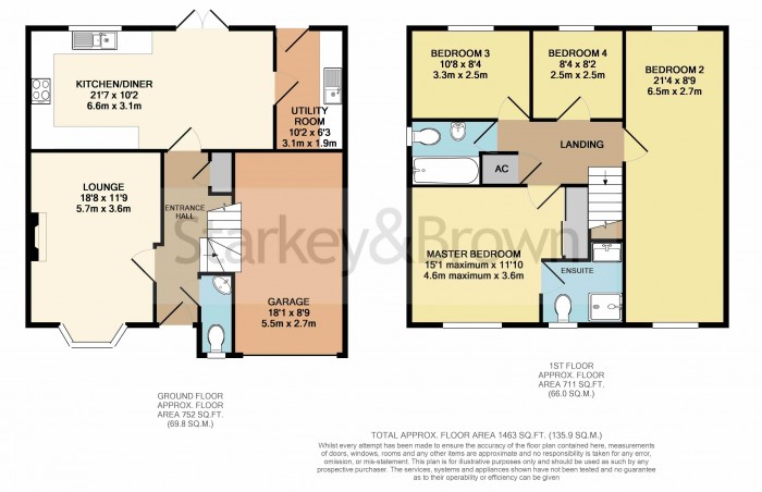 Floorplan for Heathcroft, Cherry Willingham, Lincoln