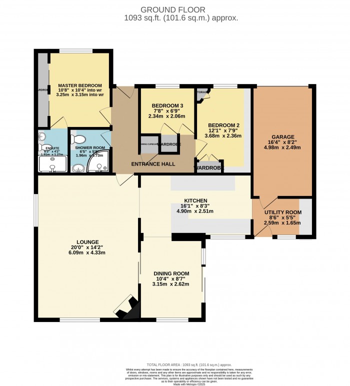 Floorplan for Windsor Close, Sudbrooke, Lincoln