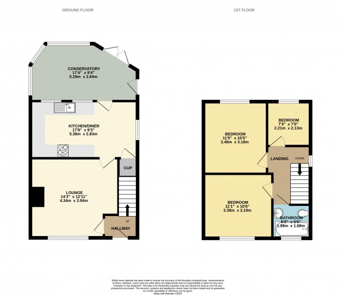 Floorplan for Burringham Road, Scunthorpe