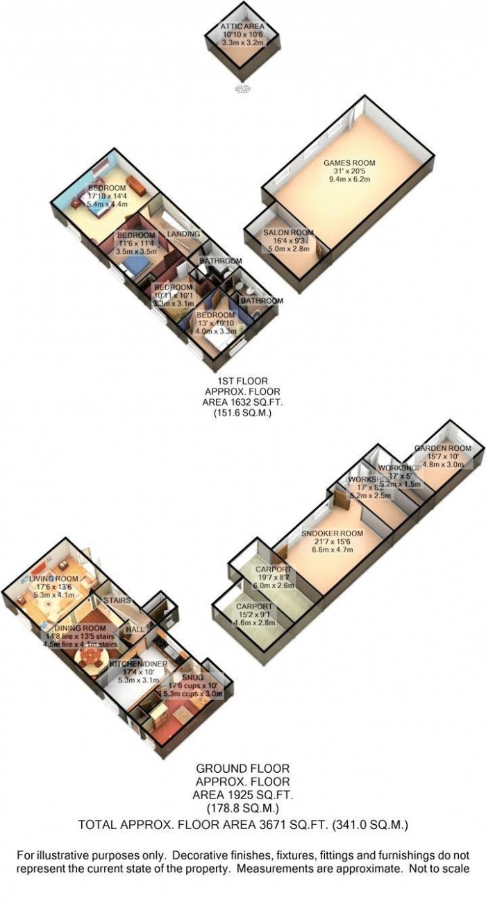 Floorplan for High Street, Navenby