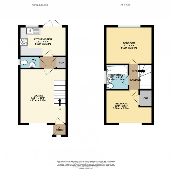 Floorplan for Nutwood View, Scunthorpe